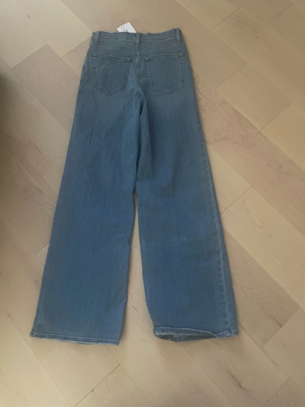 Frame Denim Light Blue Le Slim Palazzo Jeans 27 NWT - Picture 3 of 5